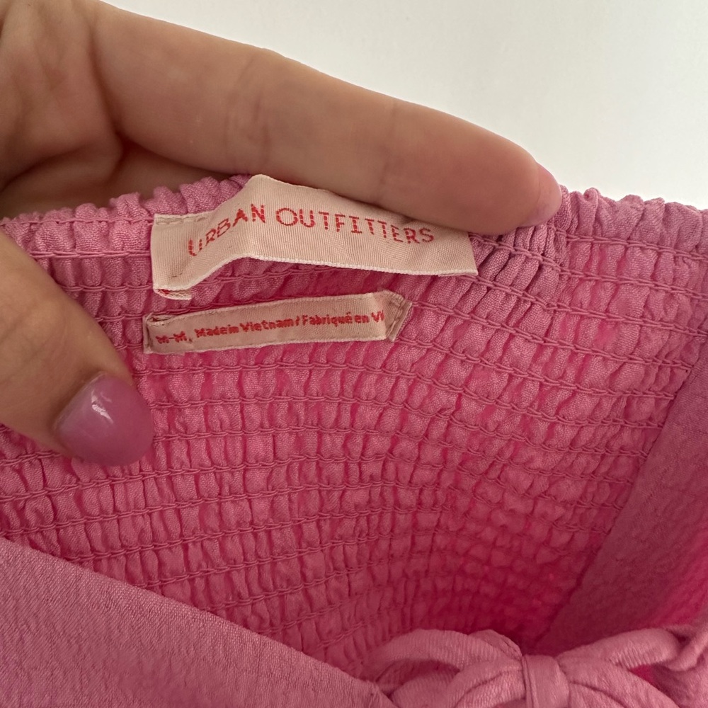 Pink Ruffle Summer Top - Picture 3 of 4